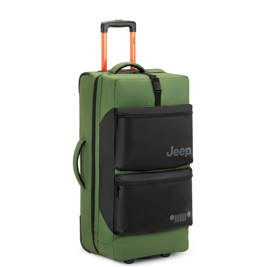 JS006B 29-Inch 2-Wheeled Duffel Bag, Elm green - Delsey Paris Trusted