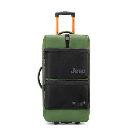 JS006B 29-Inch 2-Wheeled Duffel Bag, Elm green - Delsey Paris Trusted