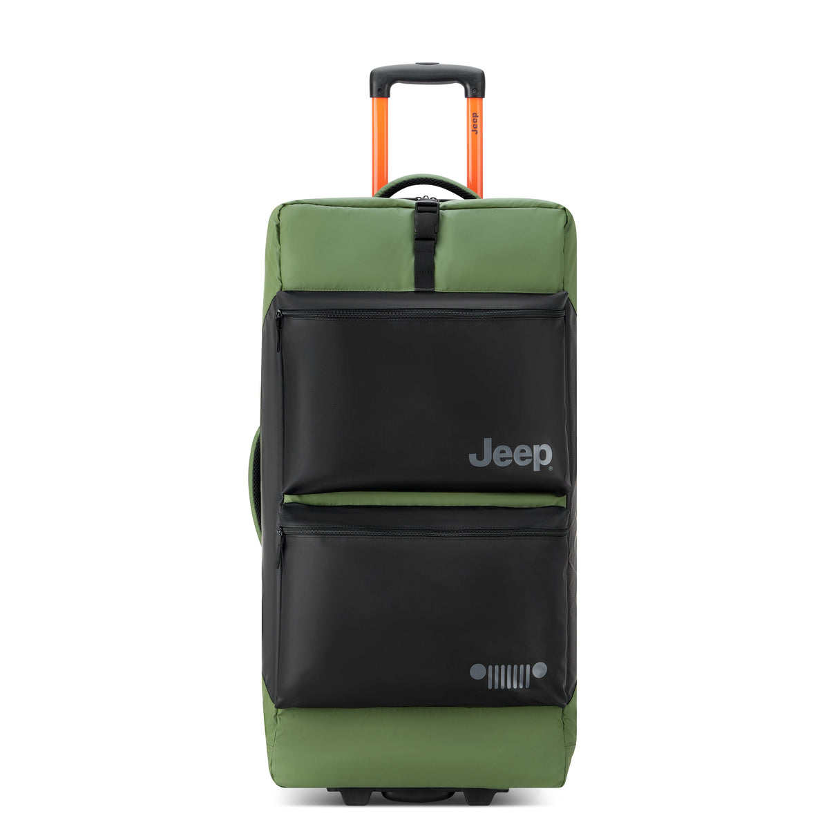 JS006B 32-Inch 2-Wheeled Duffel Bag, Elm green - Delsey Paris Signature