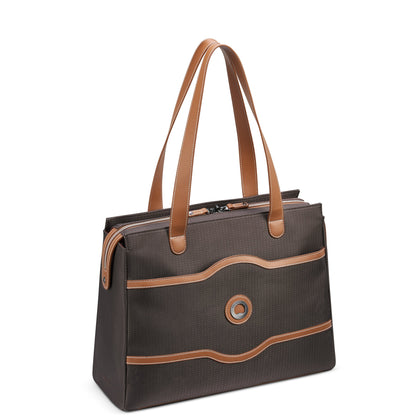 CHATELET AIR 2.0 Laptop Shoulder Bag, Brown - Delsey Paris Sale