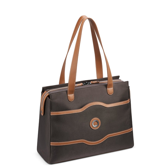 CHATELET AIR 2.0 Laptop Shoulder Bag, Brown - Delsey Paris Sale