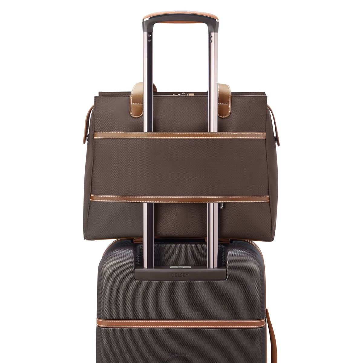 CHATELET AIR 2.0 Laptop Shoulder Bag, Brown - Delsey Paris Sale