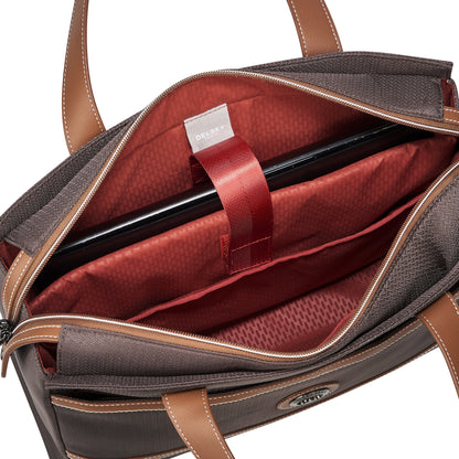CHATELET AIR 2.0 Laptop Shoulder Bag, Brown - Delsey Paris Sale