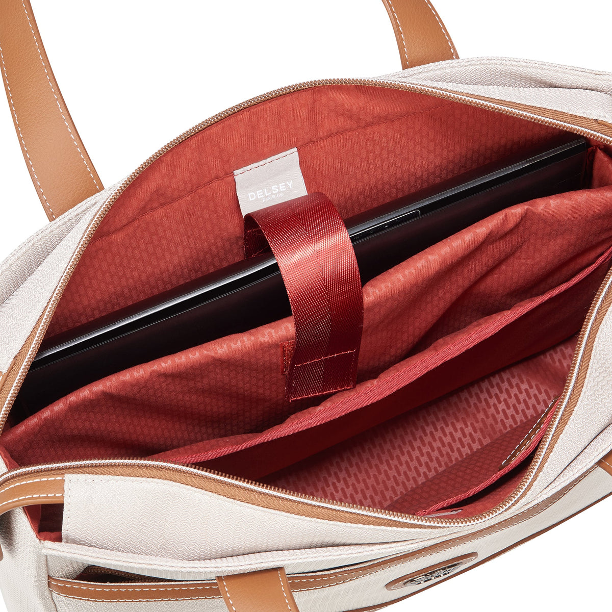 CHATELET AIR 2.0 Laptop Shoulder Bag, Angora - Delsey Paris Deals