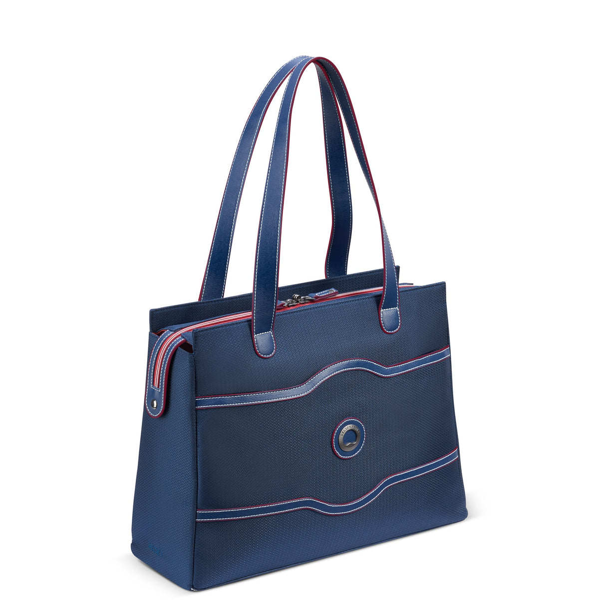 CHATELET AIR 2.0 Laptop Shoulder Bag, Blue - Delsey Paris Everyday