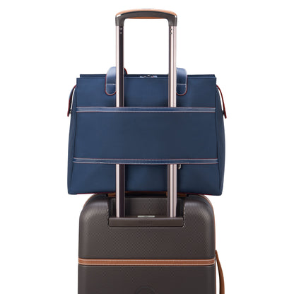 CHATELET AIR 2.0 Laptop Shoulder Bag, Blue - Delsey Paris Everyday