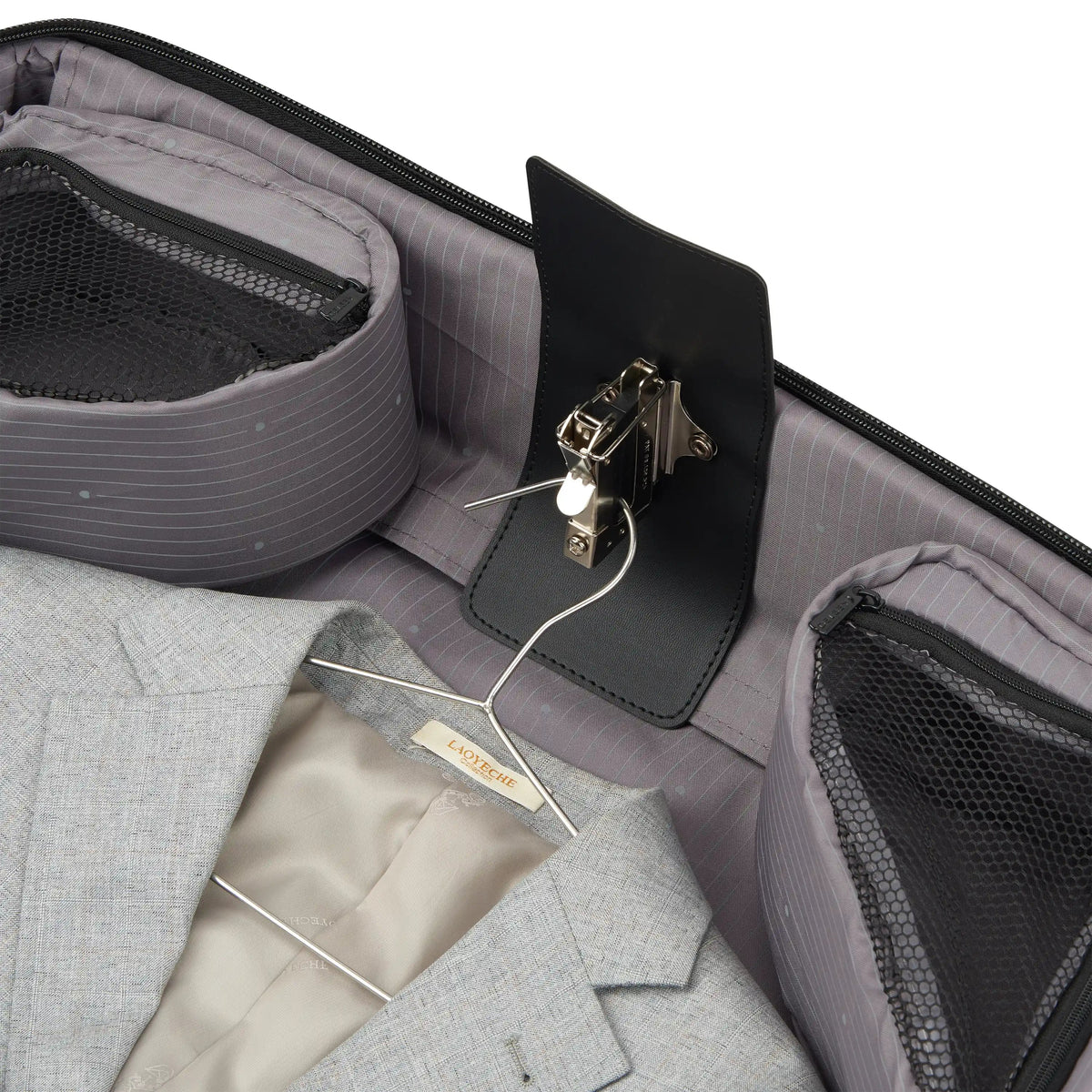 HELIUM DLX 4-Wheeled Garment Bag, Black - Delsey Paris Deals
