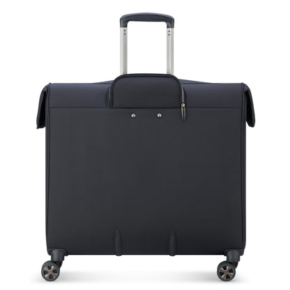 HELIUM DLX 4-Wheeled Garment Bag, Black - Delsey Paris Deals