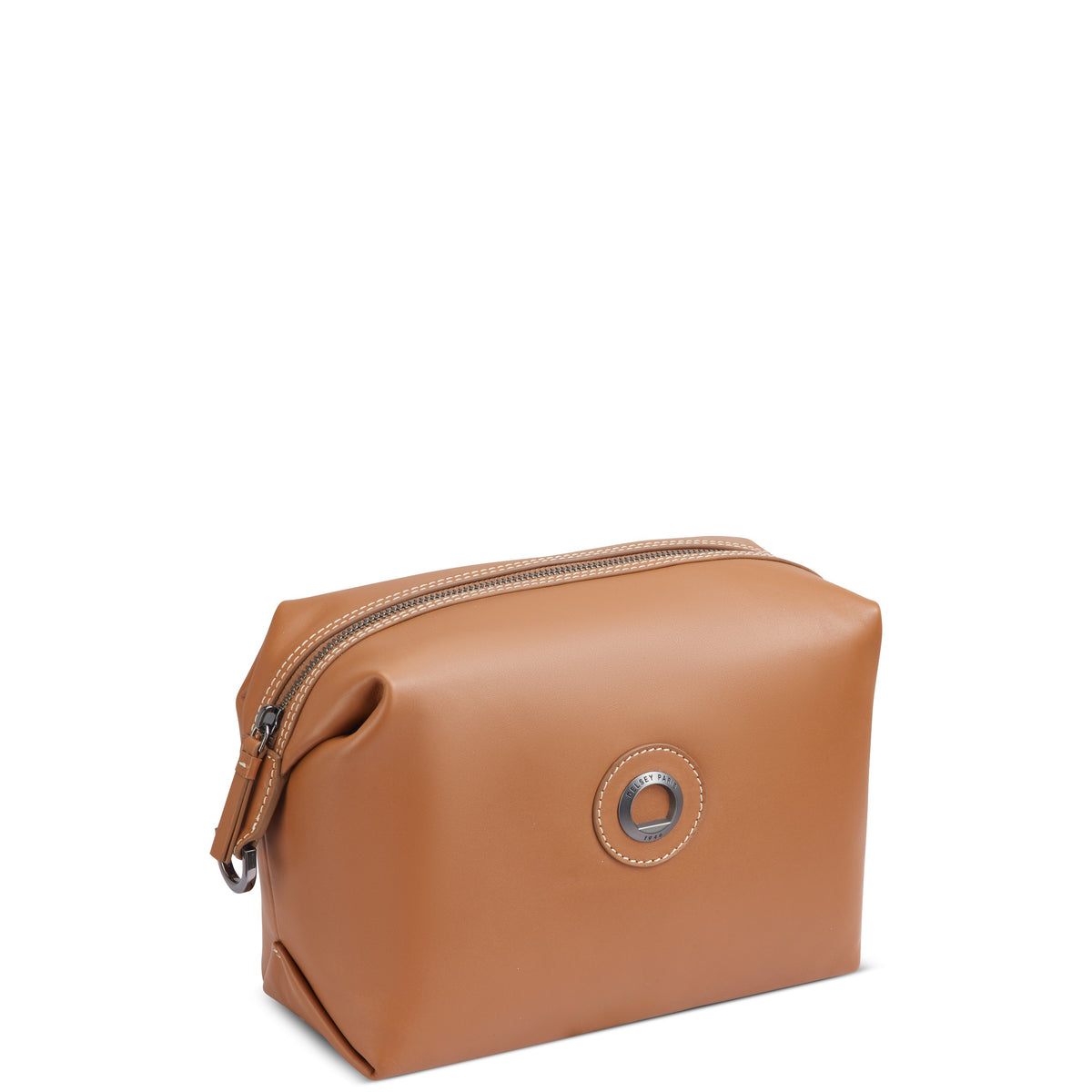 CHATELET AIR 2.0 Leather Toiletry Bag, Cognac - Delsey Paris Latest