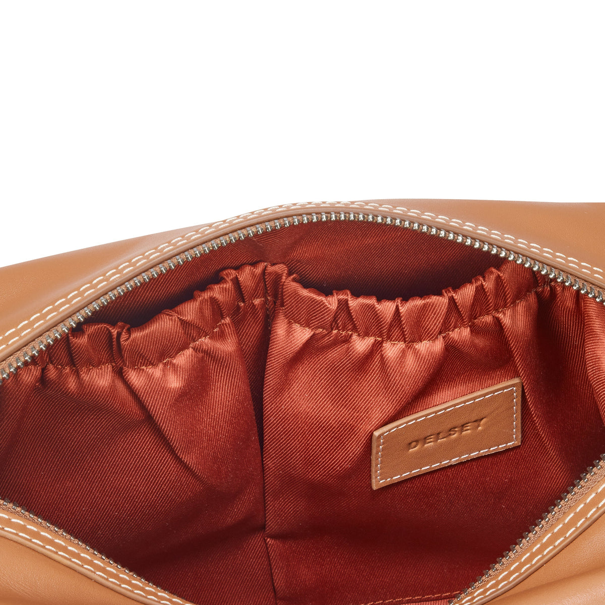 CHATELET AIR 2.0 Leather Toiletry Bag, Cognac - Delsey Paris Latest
