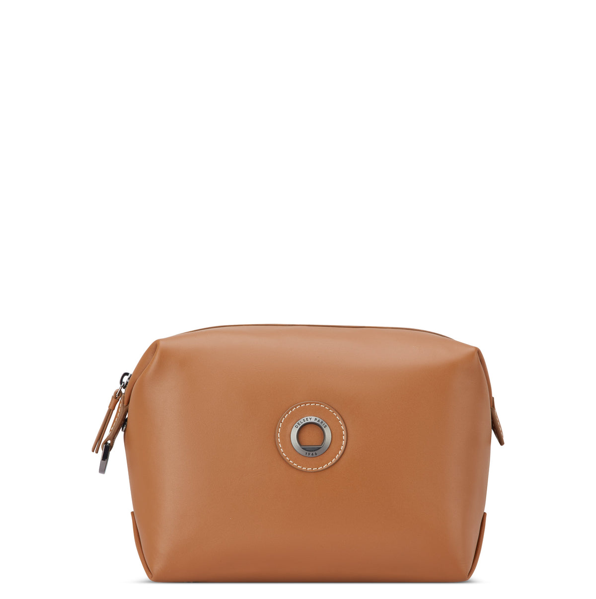 CHATELET AIR 2.0 Leather Toiletry Bag, Cognac - Delsey Paris Latest