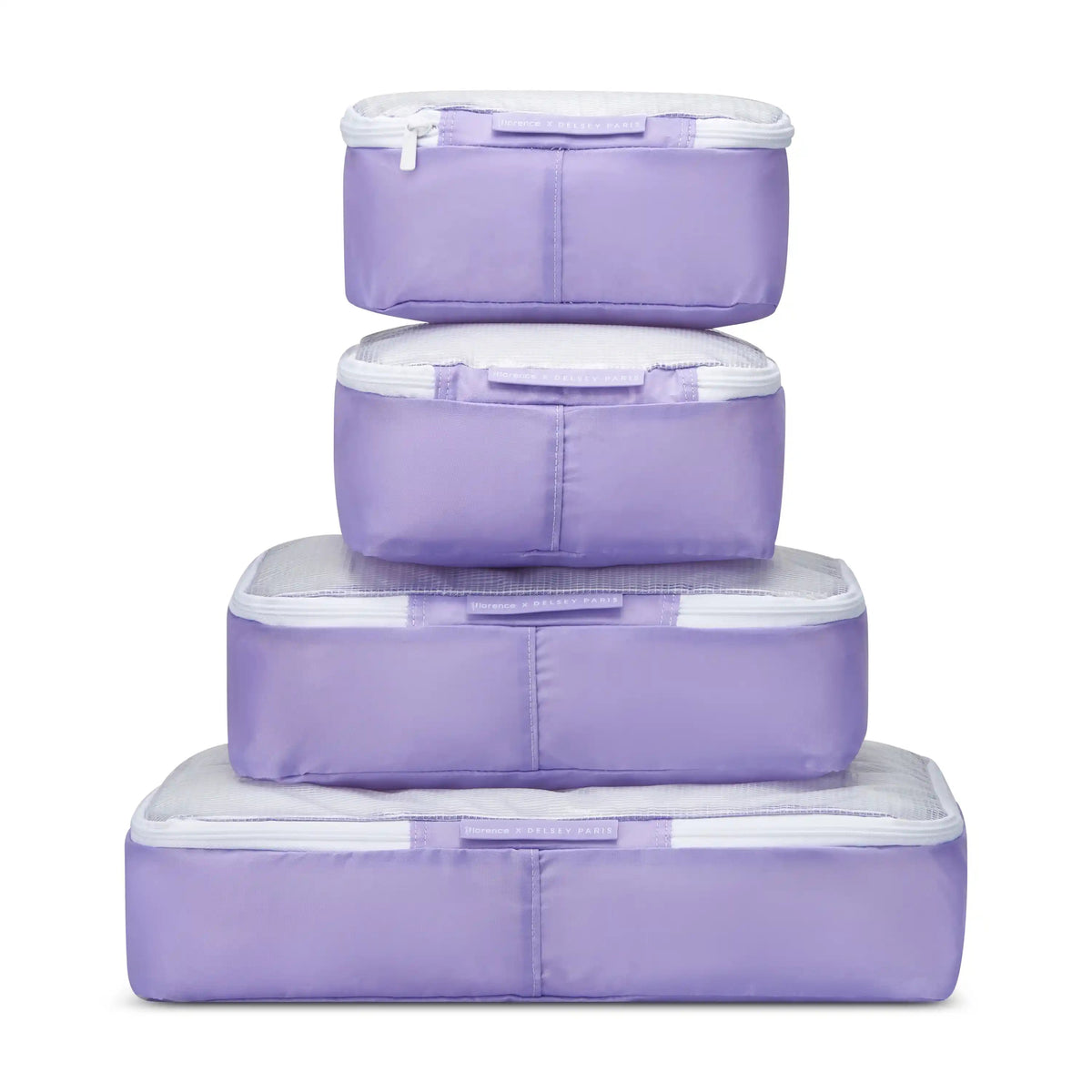 NO DRAMA Packing Cube Set, Lavender - Delsey Paris Latest