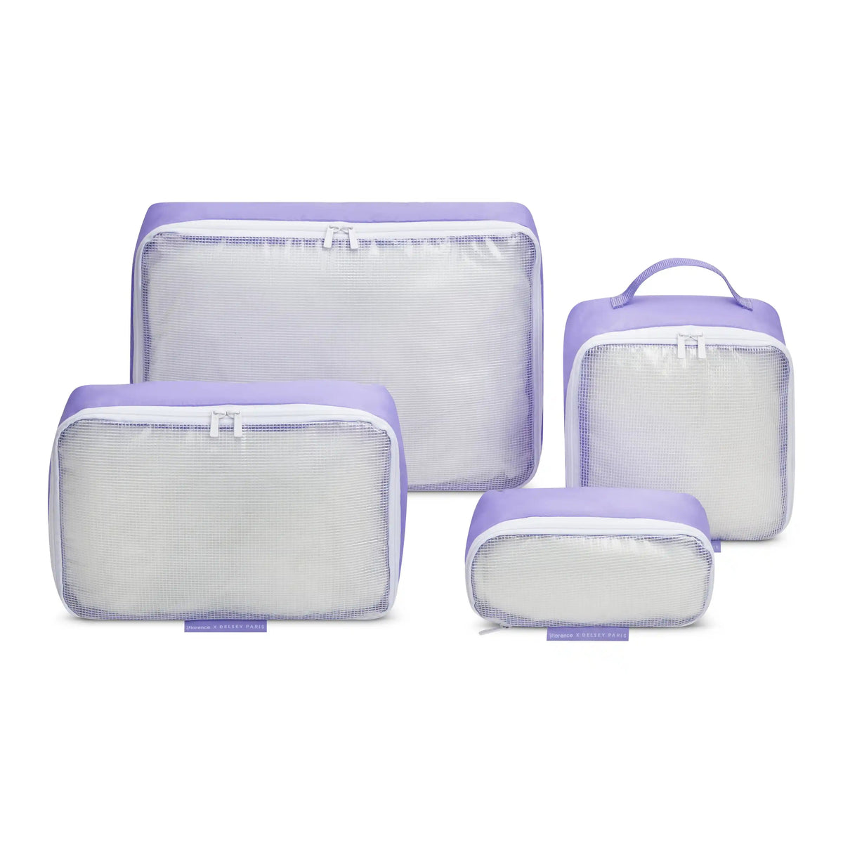 NO DRAMA Packing Cube Set, Lavender - Delsey Paris Latest