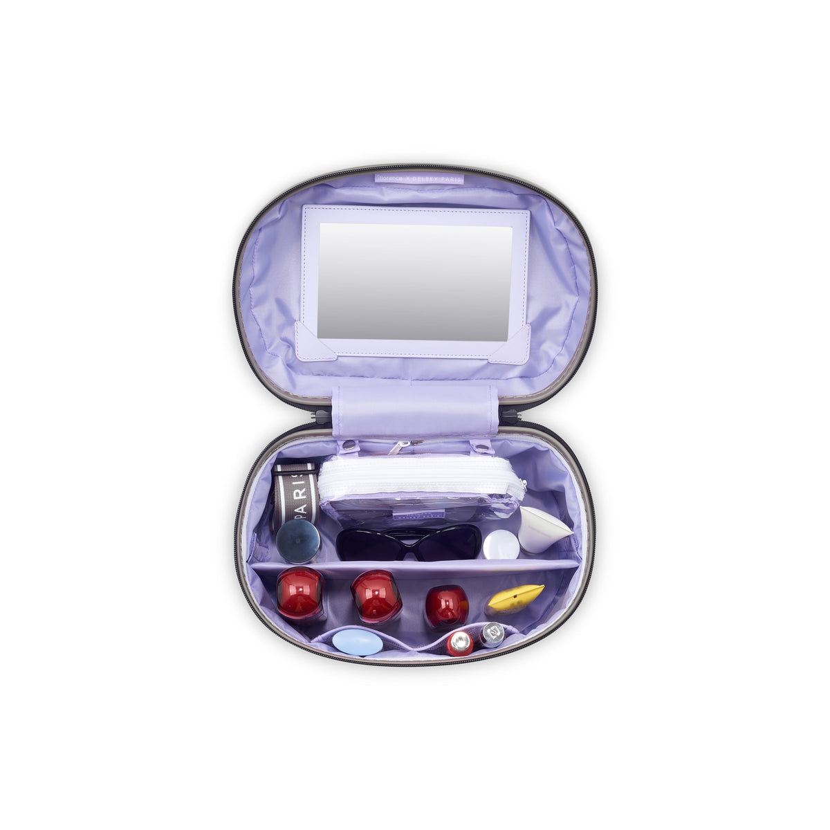 GLOW GETTER Beauty Case, Chestnut - Delsey Paris Signature