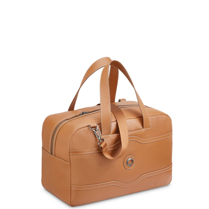 CHATELET AIR 2.0 Leather Duffel Bag, Cognac - Delsey Paris Great Value