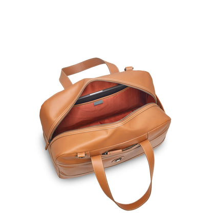 CHATELET AIR 2.0 Leather Duffel Bag, Cognac - Delsey Paris Great Value