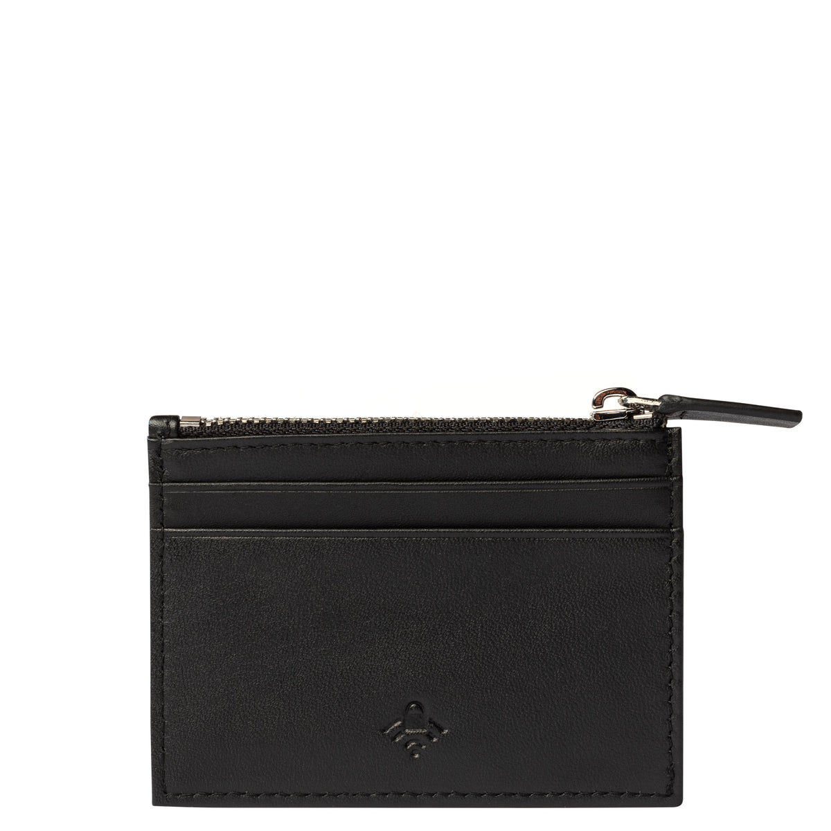 LE CUIR LISSE Leather Coin Purse, Black - Delsey Paris Special Offer
