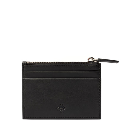 LE CUIR LISSE Leather Coin Purse, Black - Delsey Paris Special Offer