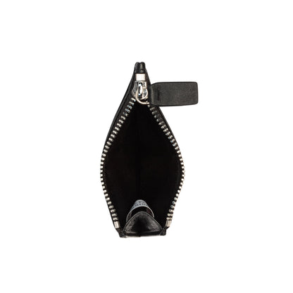 LE CUIR LISSE Leather Coin Purse, Black - Delsey Paris Special Offer