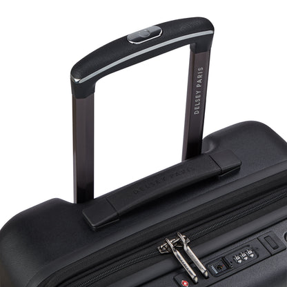 CADENCE 23-Inch Expandable Carry-On Suitcase, Deep black - Delsey Paris Featured