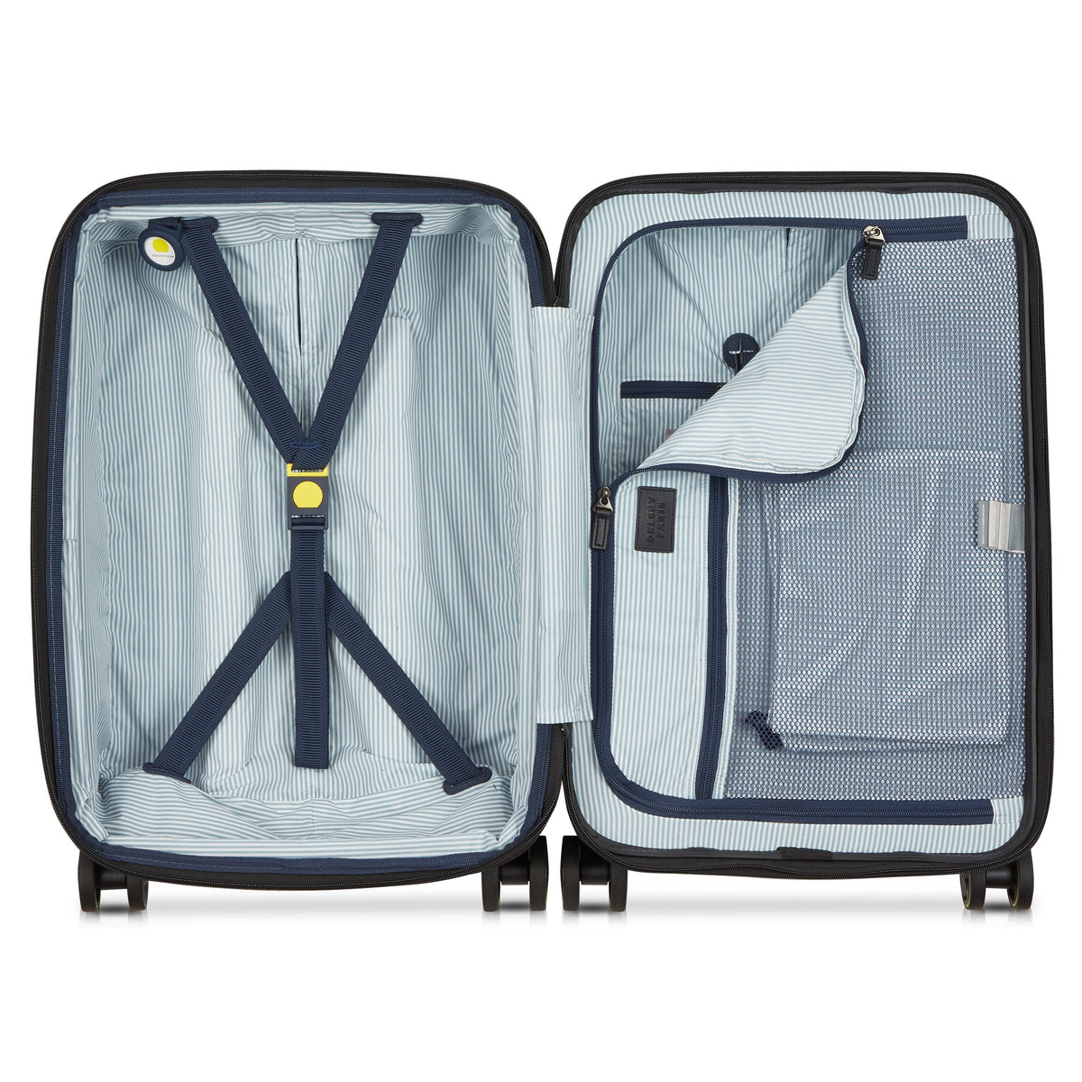 CADENCE 23-Inch Expandable Carry-On Suitcase, Deep black - Delsey Paris Featured