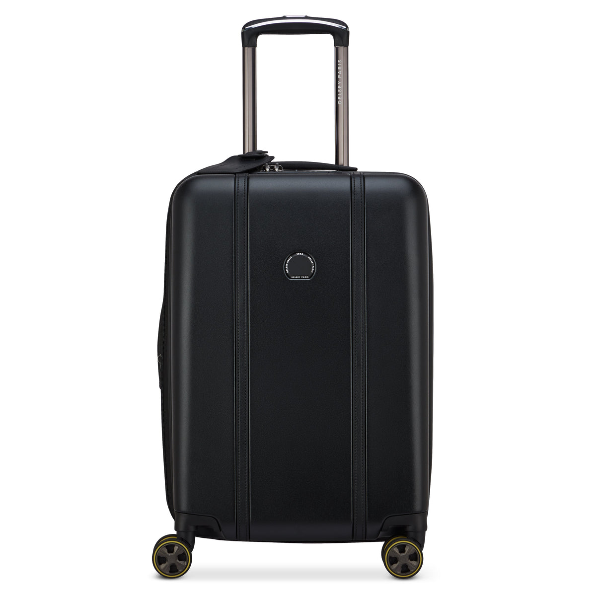 CADENCE 23-Inch Expandable Carry-On Suitcase, Deep black - Delsey Paris Featured