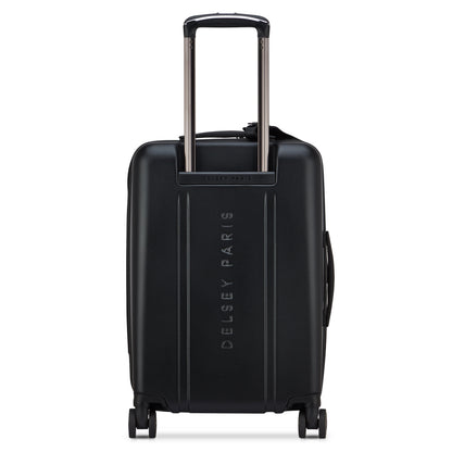 CADENCE 23-Inch Expandable Carry-On Suitcase, Deep black - Delsey Paris Featured