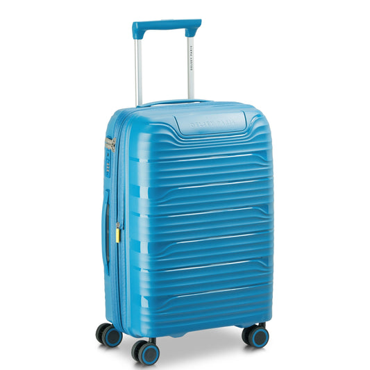 DUNE 23-Inch Expandable Carry-On Suitcase, Teal blue - Delsey Paris Recommended
