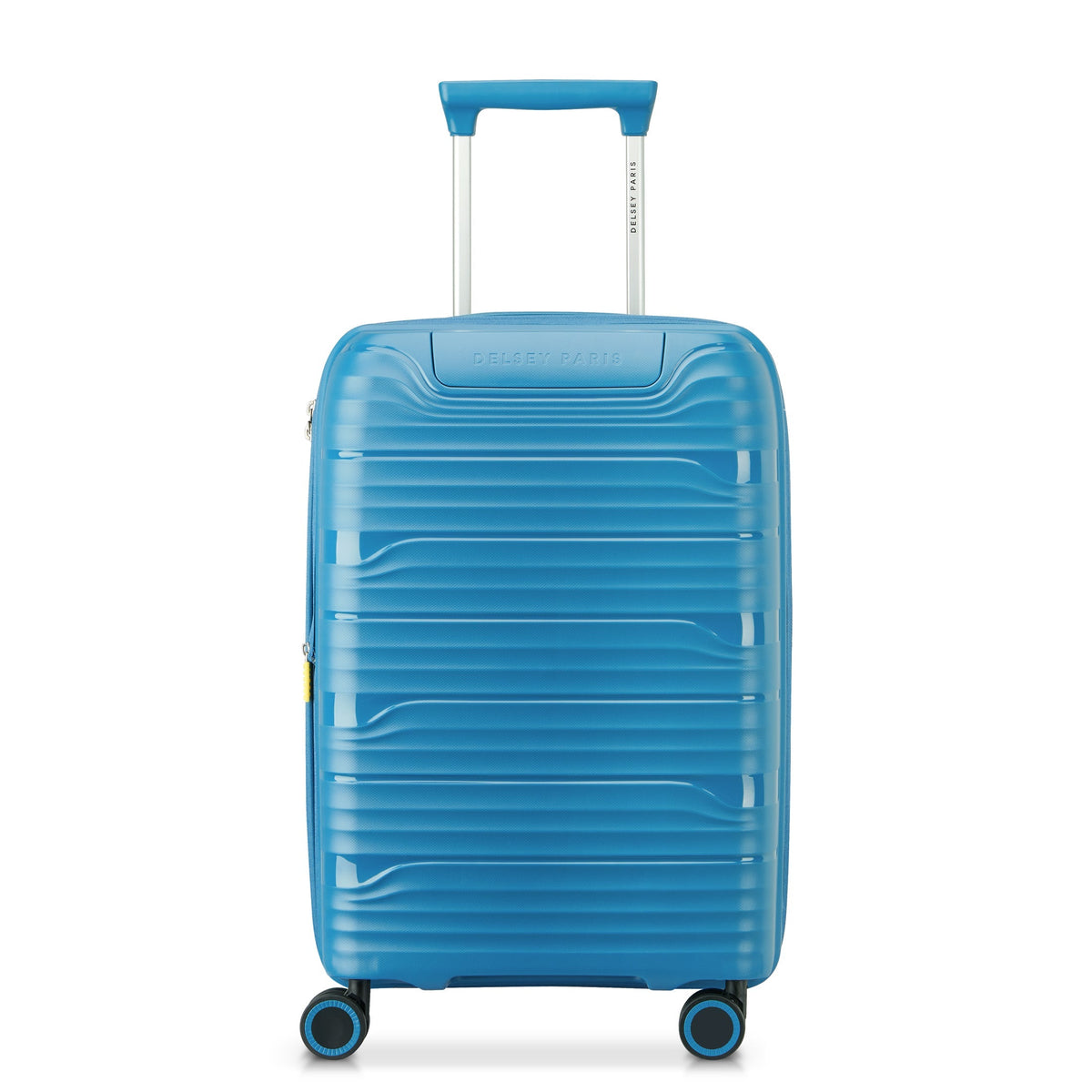 DUNE 23-Inch Expandable Carry-On Suitcase, Teal blue - Delsey Paris Recommended