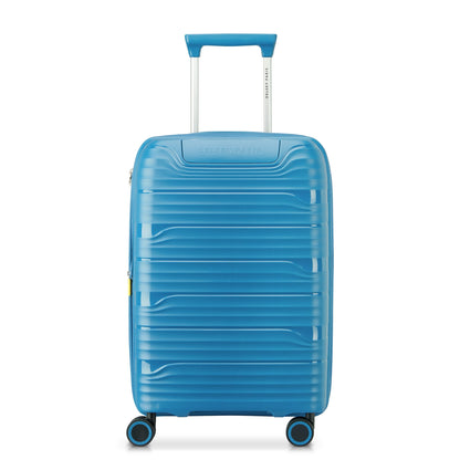 DUNE 23-Inch Expandable Carry-On Suitcase, Teal blue - Delsey Paris Recommended