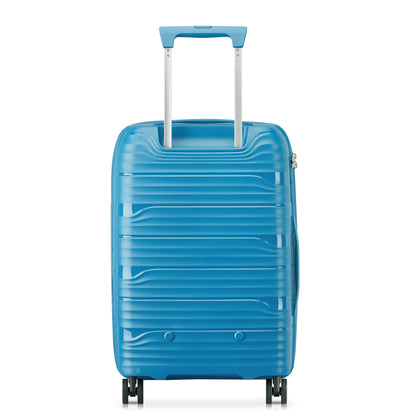 DUNE 23-Inch Expandable Carry-On Suitcase, Teal blue - Delsey Paris Recommended