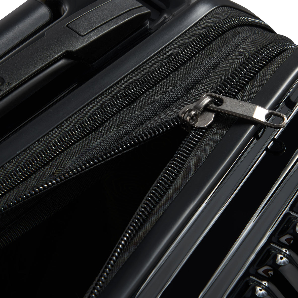JH003B 23-Inch 2-Wheeled Expandable Carry-On Suitcase, Black - Delsey Paris New
