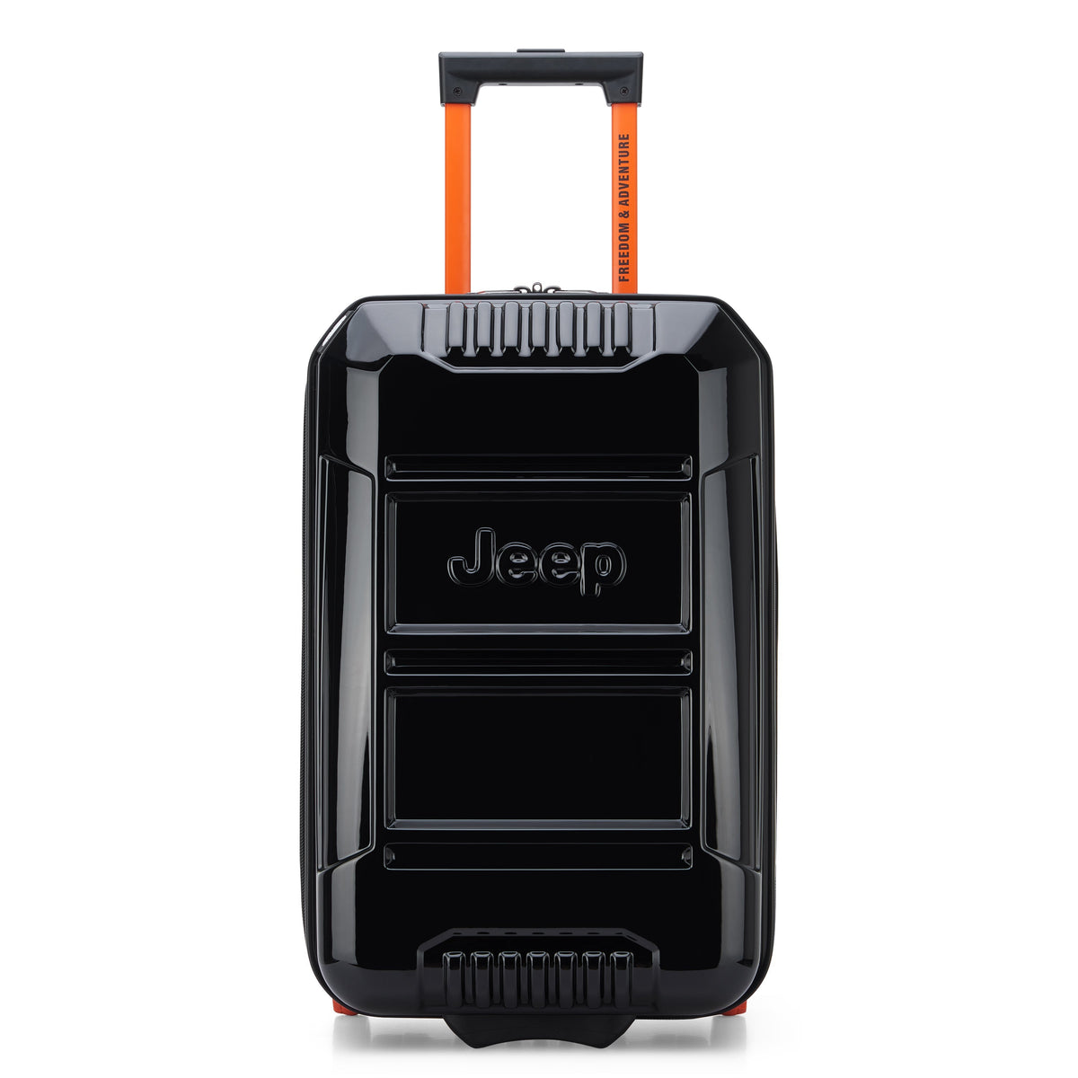 JH003B 23-Inch 2-Wheeled Expandable Carry-On Suitcase, Black - Delsey Paris New