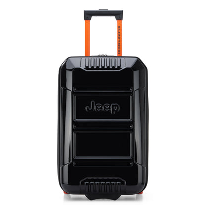 JH003B 23-Inch 2-Wheeled Expandable Carry-On Suitcase, Black - Delsey Paris New