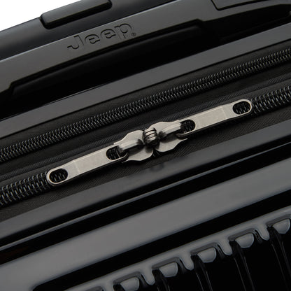JH003B 23-Inch 2-Wheeled Expandable Carry-On Suitcase, Black - Delsey Paris New