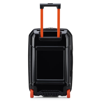 JH003B 23-Inch 2-Wheeled Expandable Carry-On Suitcase, Black - Delsey Paris New