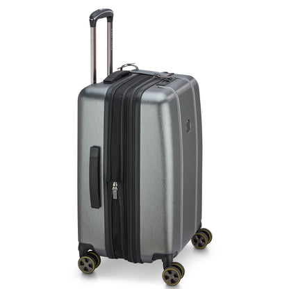 CADENCE 23-Inch Expandable Carry-On Suitcase, Silver - Delsey Paris Sale