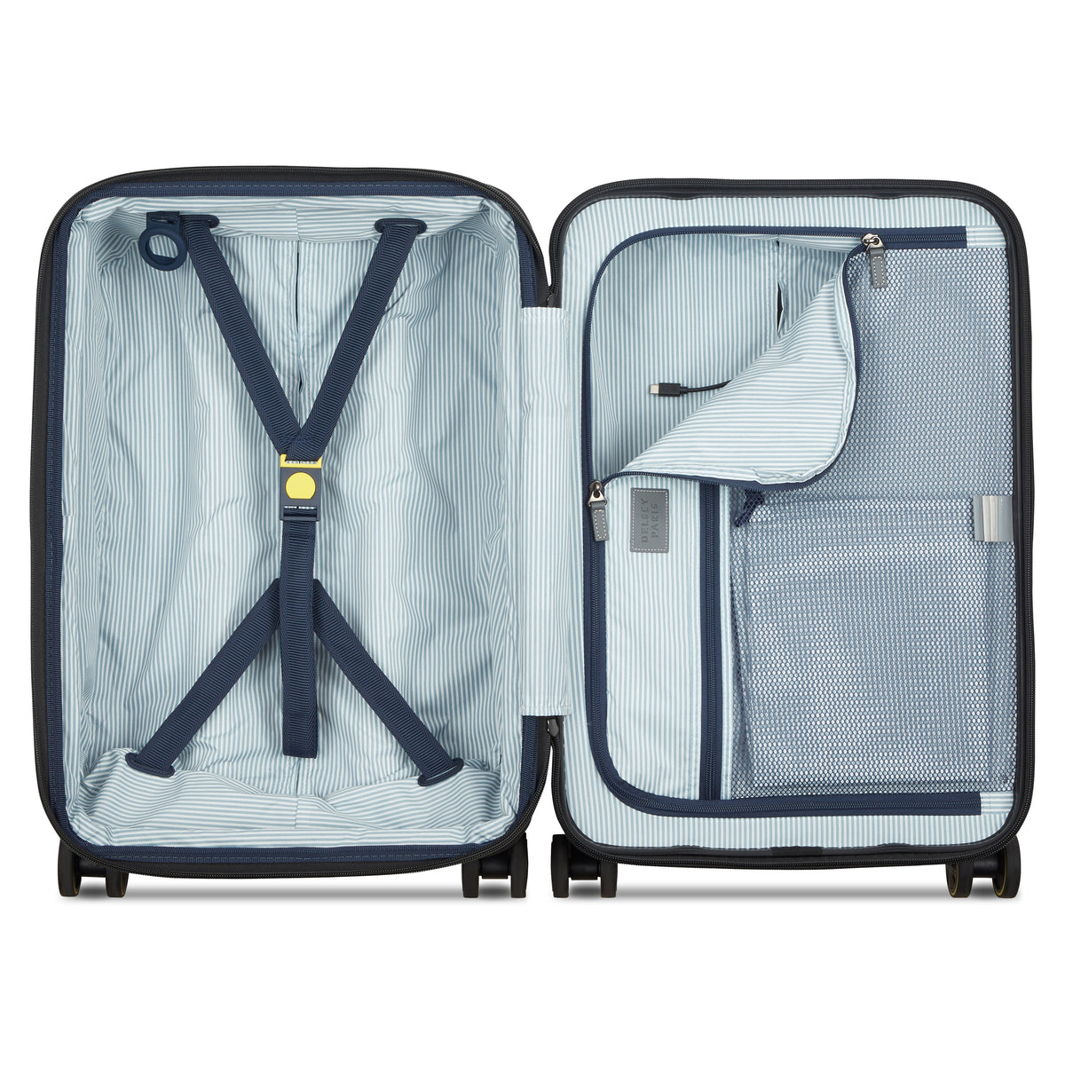 CADENCE 23-Inch Expandable Carry-On Suitcase, Silver - Delsey Paris Sale