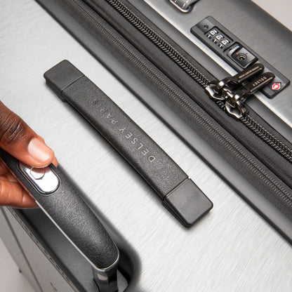 CADENCE 23-Inch Expandable Carry-On Suitcase, Silver - Delsey Paris Sale