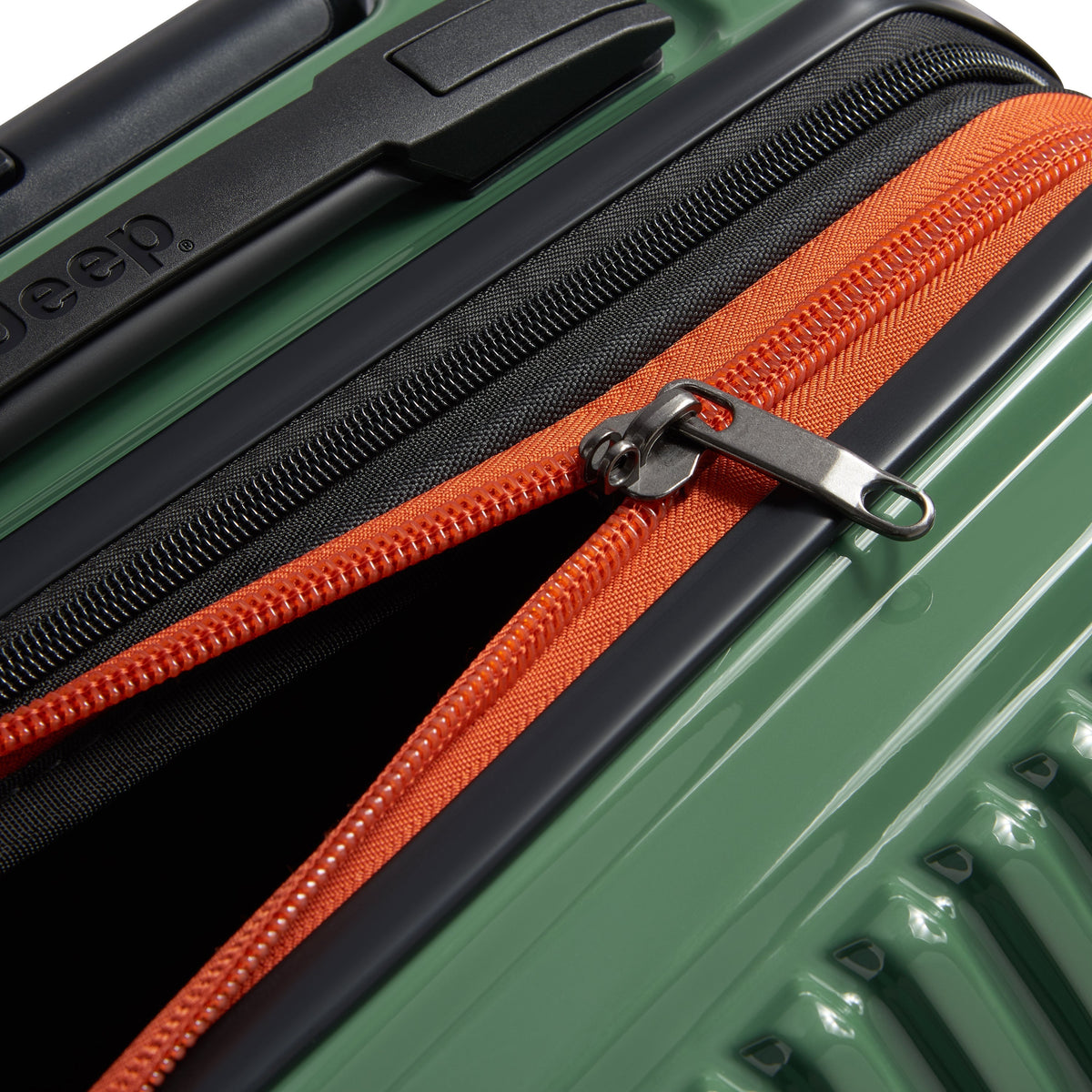 JH003B 23-Inch 2-Wheeled Expandable Carry-On Suitcase, Elm green - Delsey Paris Exclusive