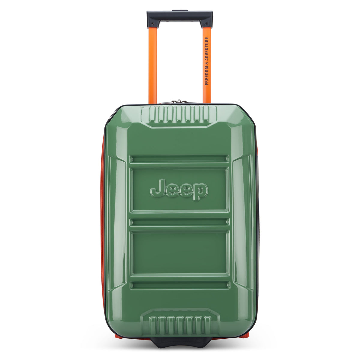 JH003B 23-Inch 2-Wheeled Expandable Carry-On Suitcase, Elm green - Delsey Paris Exclusive
