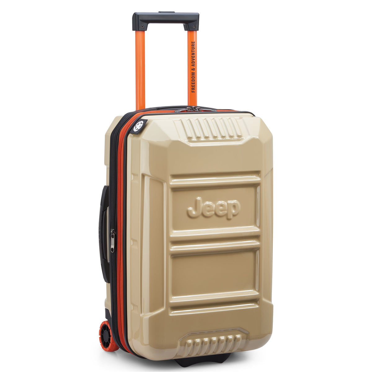 JH003B 23-Inch 2-Wheeled Expandable Carry-On Suitcase, Warm sand - Delsey Paris Trending