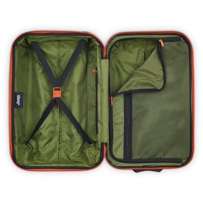 JH003B 23-Inch 2-Wheeled Expandable Carry-On Suitcase, Warm sand - Delsey Paris Trending