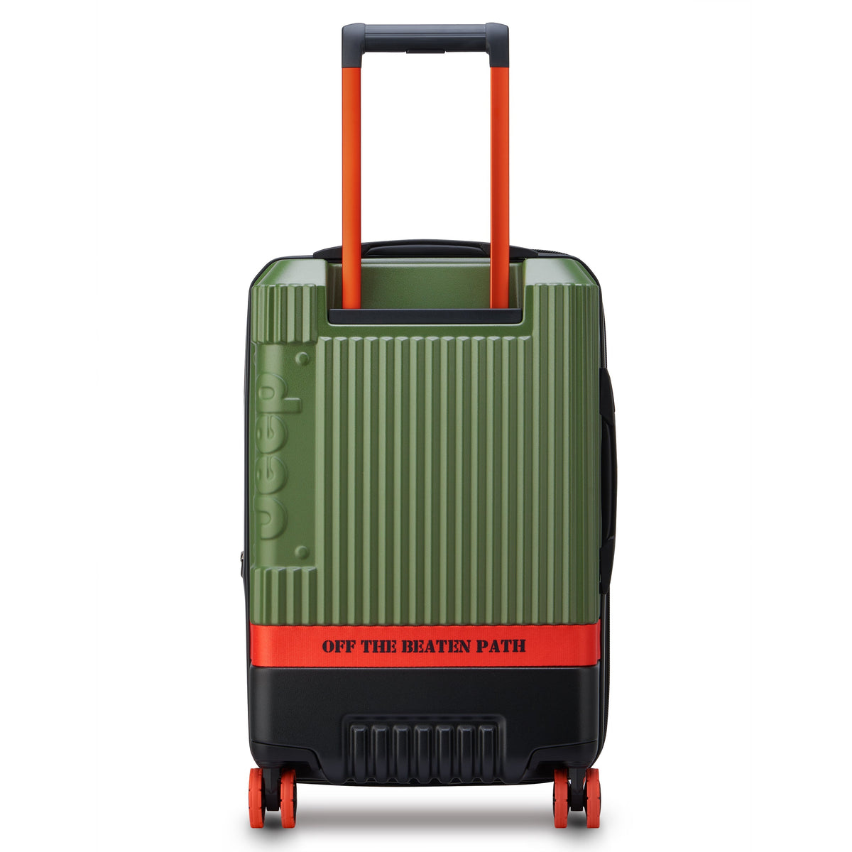 JH001A 23-Inch Expandable Carry-On Suitcase, Green - Delsey Paris Best Seller