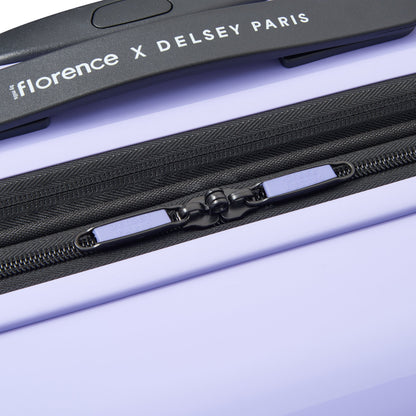SPIN ME AWAY 23-Inch Carry-On Suitcase, Lavender - Delsey Paris Signature