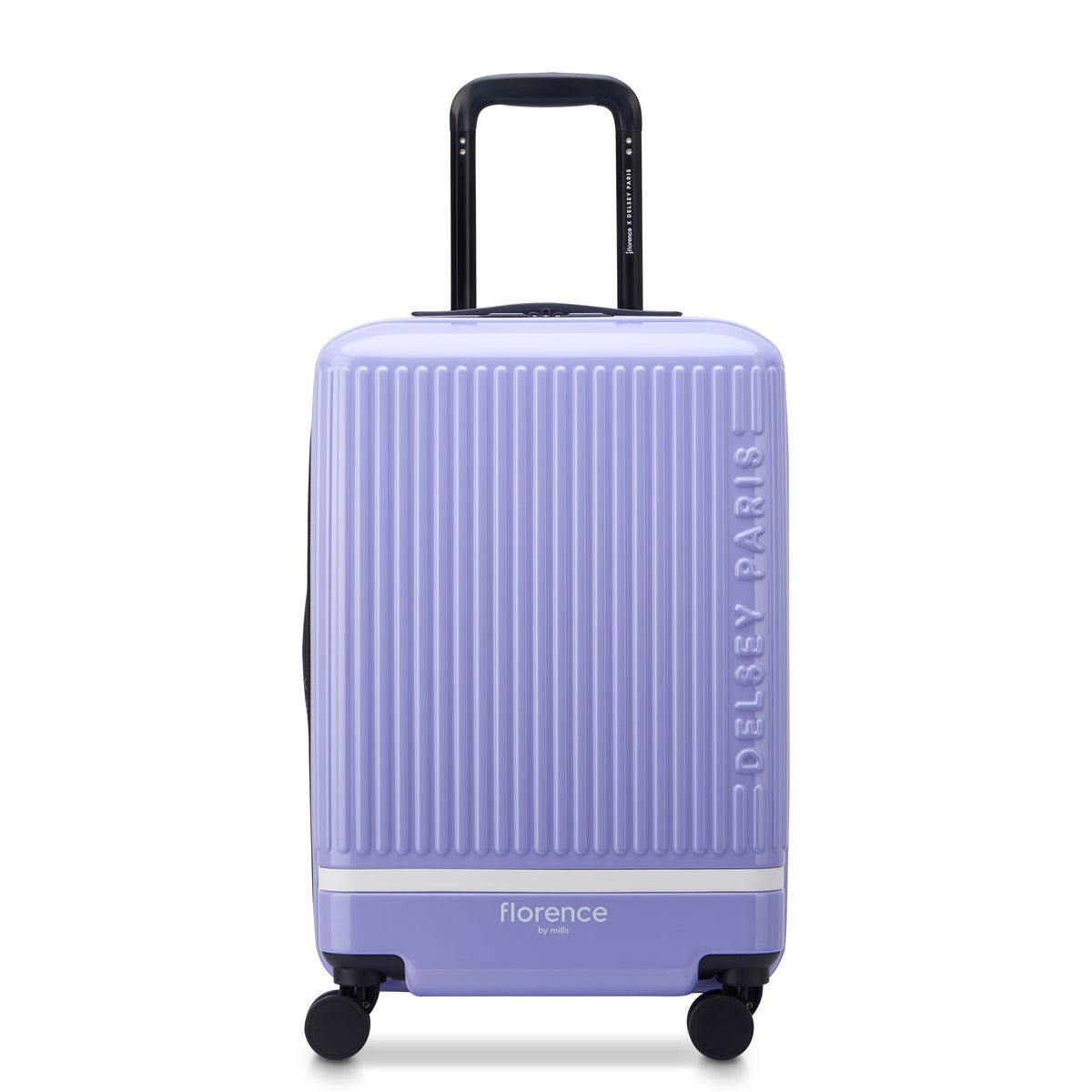 SPIN ME AWAY 23-Inch Carry-On Suitcase, Lavender - Delsey Paris Signature