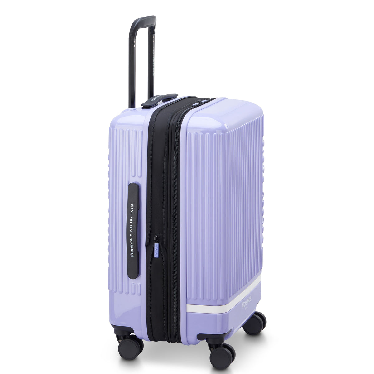 SPIN ME AWAY 23-Inch Carry-On Suitcase, Lavender - Delsey Paris Signature