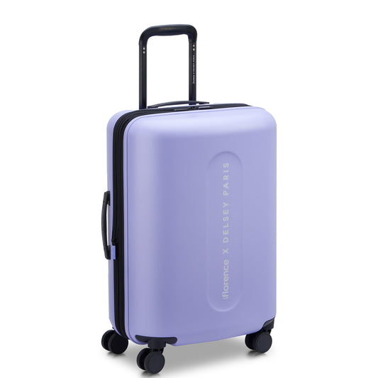 CATCH FLIGHTS 23-Inch Carry-On Suitcase, Lavender - Delsey Paris Everyday