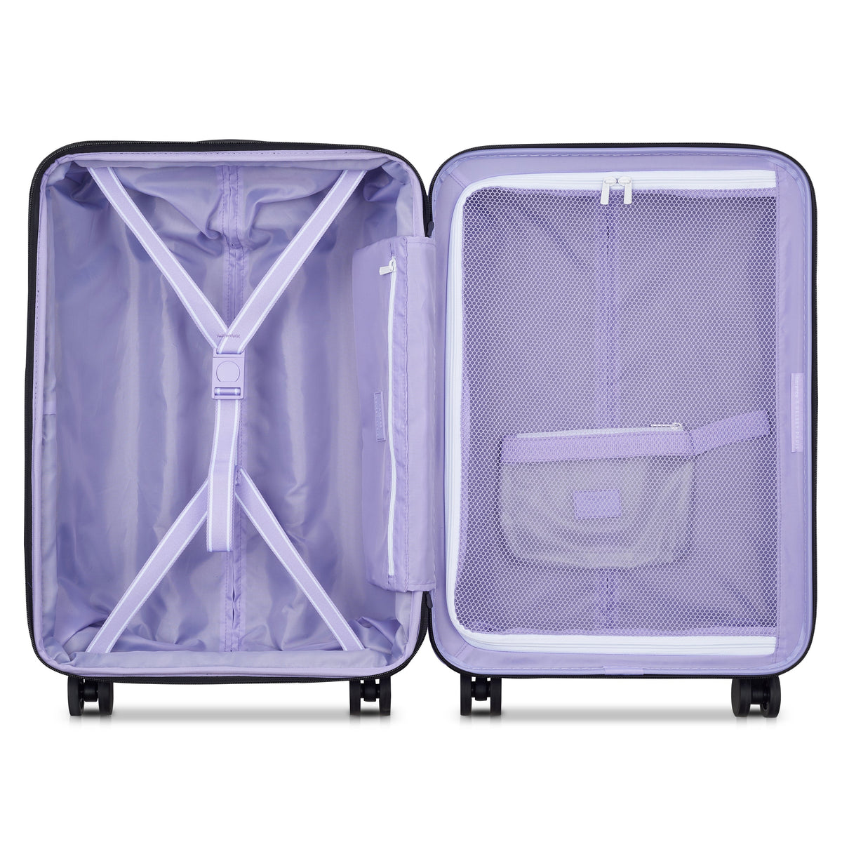CATCH FLIGHTS 23-Inch Carry-On Suitcase, Lavender - Delsey Paris Everyday