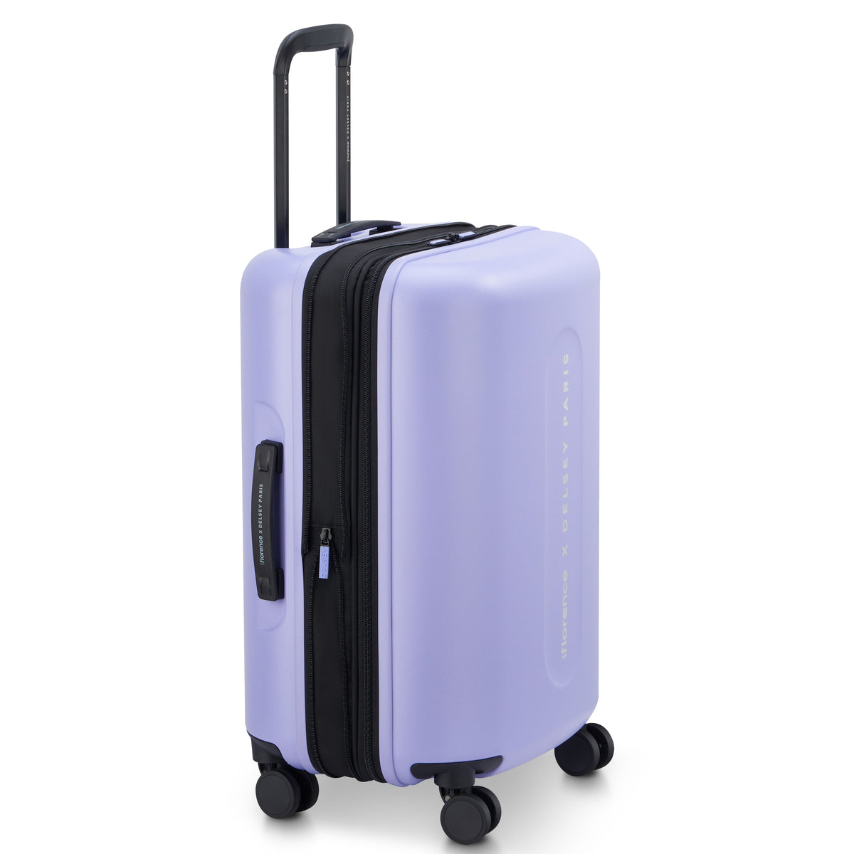 CATCH FLIGHTS 23-Inch Carry-On Suitcase, Lavender - Delsey Paris Everyday